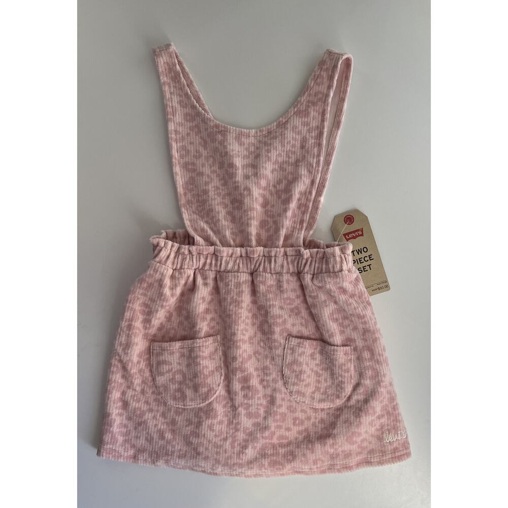 NWT Levi's Leopard Pinafore